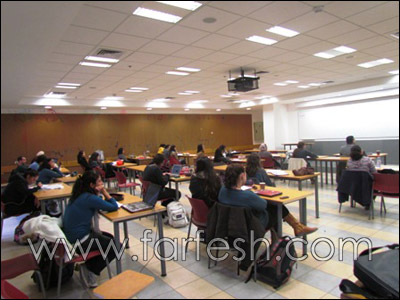 المنارة تقدم محاضرتين شيقتين في كلية تل حاي المنارة تقدم محاضرتين شيقتين في كلية تل حاي