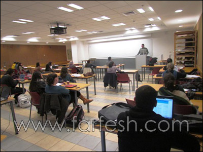 المنارة تقدم محاضرتين شيقتين في كلية تل حاي المنارة تقدم محاضرتين شيقتين في كلية تل حاي