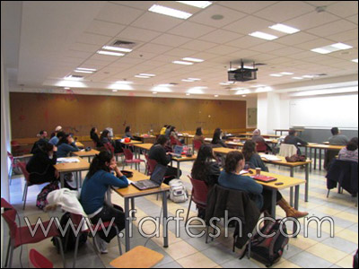 المنارة تقدم محاضرتين شيقتين في كلية تل حاي المنارة تقدم محاضرتين شيقتين في كلية تل حاي