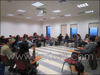 المنارة تقدم محاضرتين شيقتين في كلية تل حاي المنارة تقدم محاضرتين شيقتين في كلية تل حاي