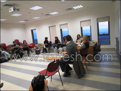 المنارة تقدم محاضرتين شيقتين في كلية تل حاي المنارة تقدم محاضرتين شيقتين في كلية تل حاي