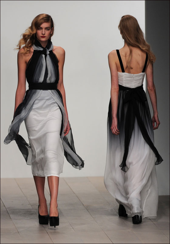 اسبوع الموضة في لندن في احدث عروضه لخريف 2012! 