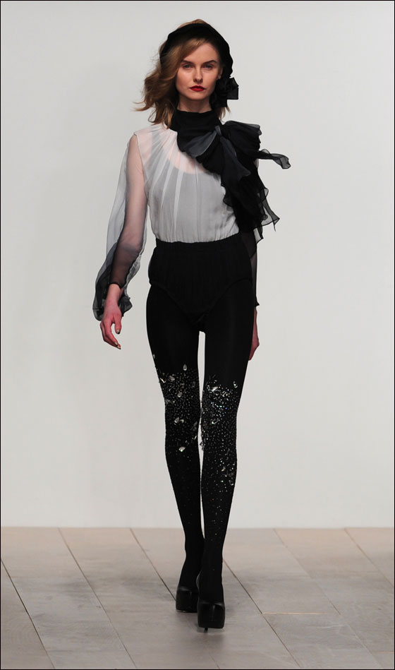 اسبوع الموضة في لندن في احدث عروضه لخريف 2012! 