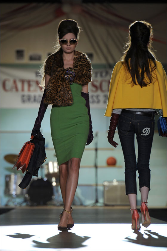 بالصور.. احدث ازياء اسبوع الموضة الايطالي!!