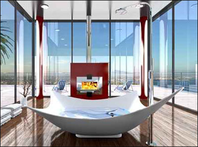 اليكم احواض استحمام غريبة وعلى الموضة!