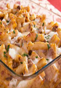 طريقة تحضير المعكرونة بجبنة شيدر وبارميزان!!