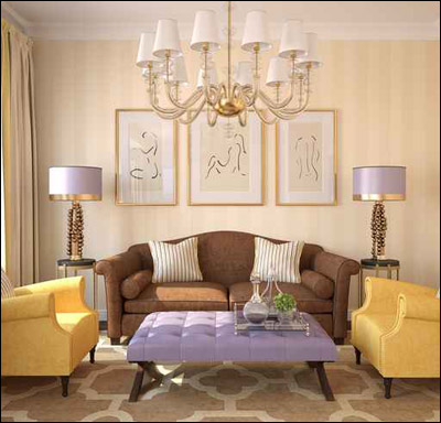 تعلمي دمج اللون الليلكي مع الديكور بهذه الصور! تعلمي دمج اللون الليلكي مع الديكور بهذه الصور!