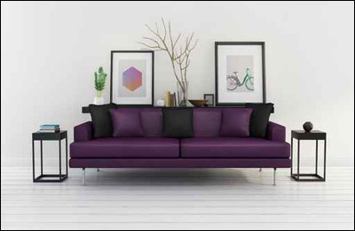 تعلمي دمج اللون الليلكي مع الديكور بهذه الصور! تعلمي دمج اللون الليلكي مع الديكور بهذه الصور!