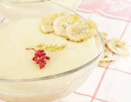 نفدم وصفة بودينج الموز مع جوز الهند للصيف الحار!