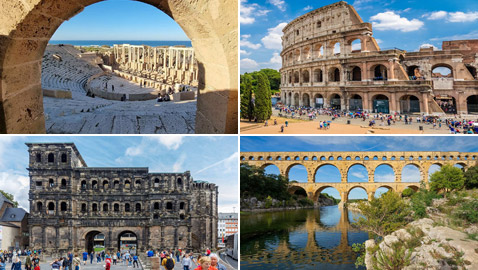 بينها ليبيا وتركيا.. إليكم 7 من أبرز المعالم الرومانية من حول العالم