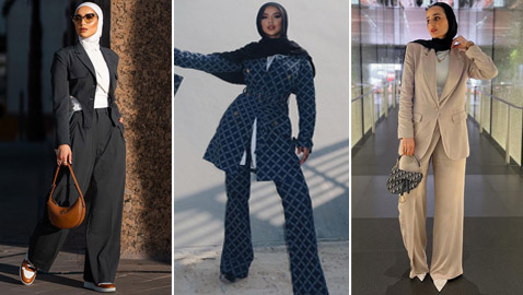 طرق تنسيق بدلات صيف 2024 مع الحجاب من وحي مؤثرات الموضة
