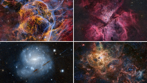 منظور جديد للفضاء.. ناسا تنشر لقطات فلكية مذهلة
