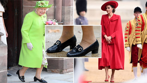 من الملكة إليزابيث لكيت ميدلتون: ما ماركات الأحذية المفضلة لدى الملكات والأميرات؟