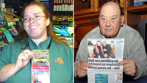 تعرفوا على أكثر الأشخاص حظا في العالم