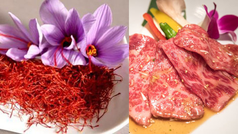 تعرفوا على أغلى 10 مأكولات في العالم..